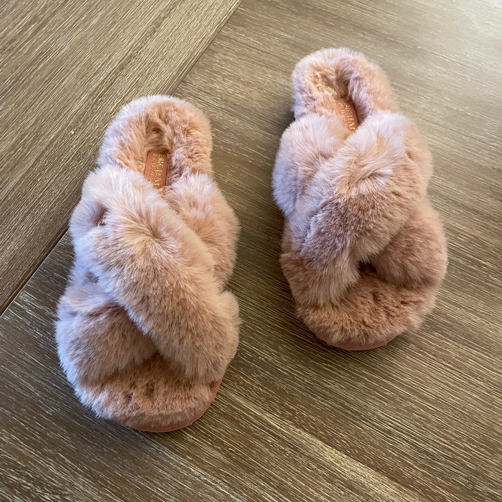 Michael Kors Lala Slipper Faux Fur